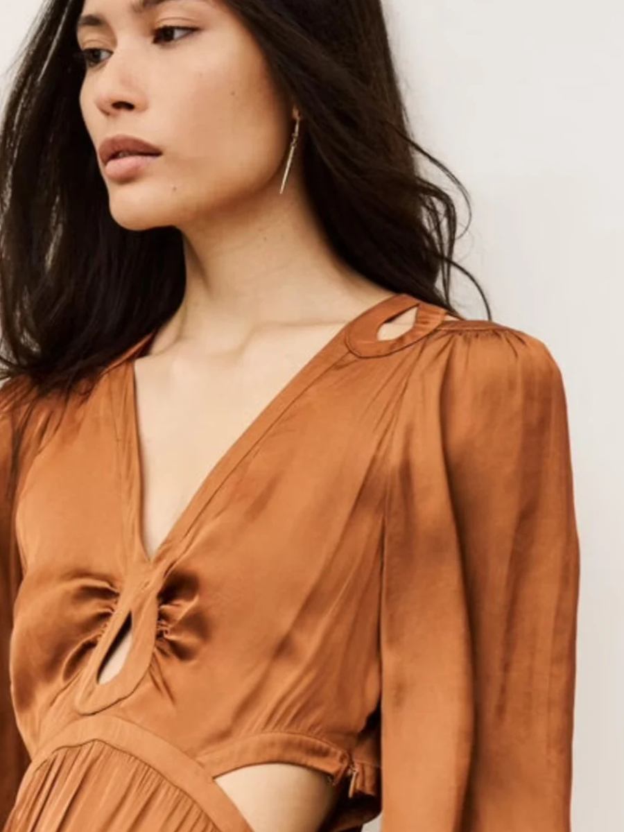 BA&SH CYLMA maxi dress