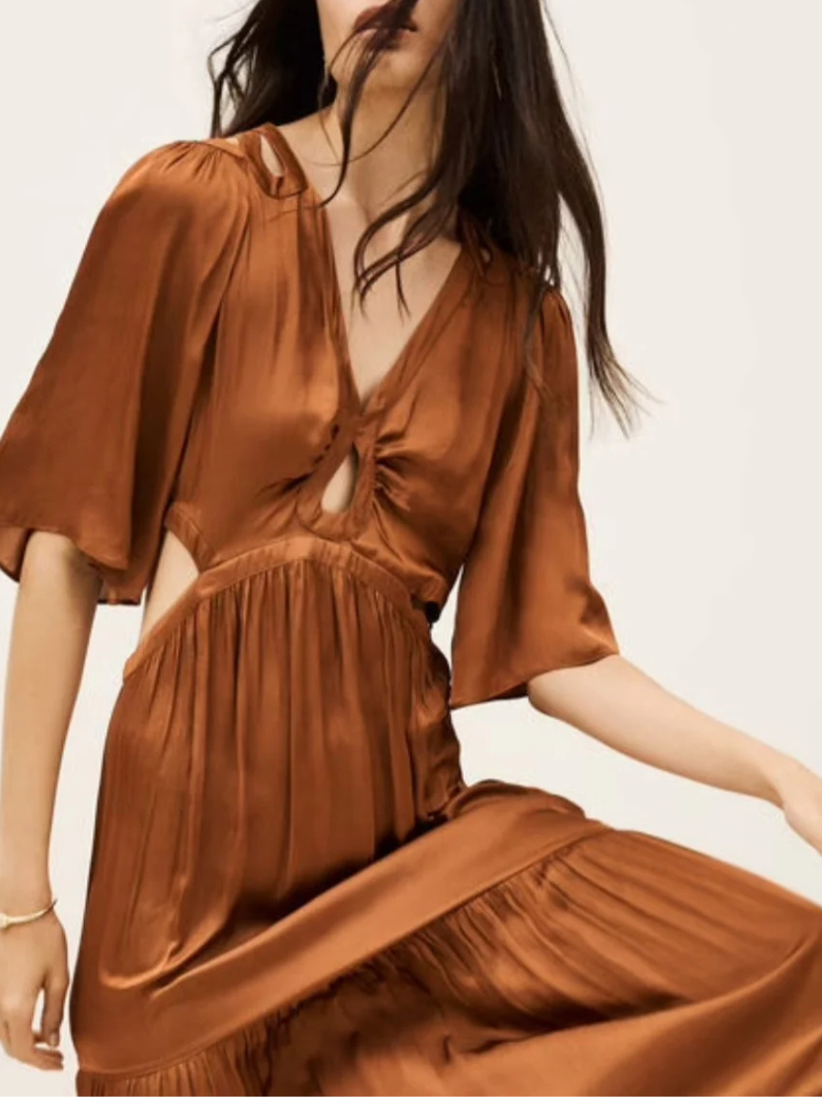 BA&SH CYLMA maxi dress