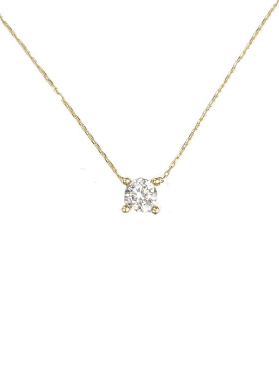 שרשרת זהב 14 קראט זירקון