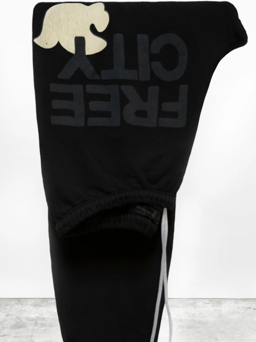 FREECITY sweatpant - blackspace