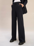 Été Comme Hiver Paris Riviera Tailored Pant In Black