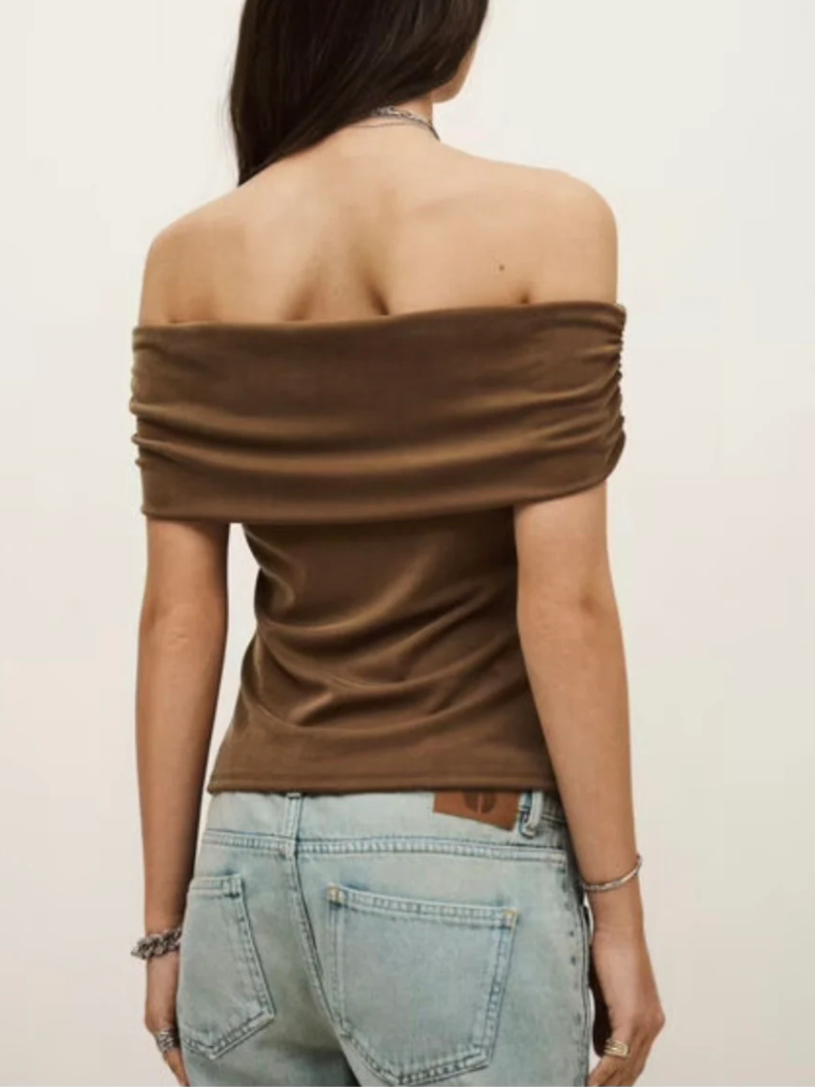 BA&SH Top Bene Brown