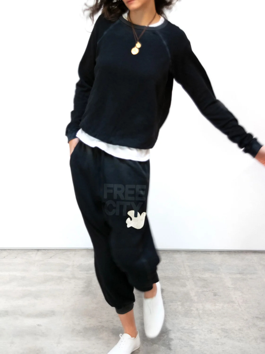 FREECITY SUNFADES pocket sweatpant - VOLCANO