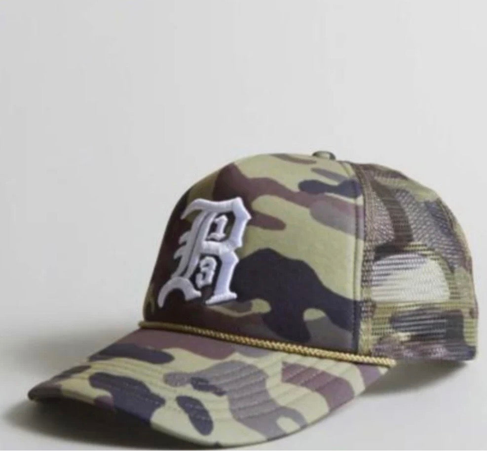 R13 Trucker Hat Camouflage