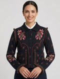 ANGE

ANGE NESTY Noir Bohemian Knit Jacket