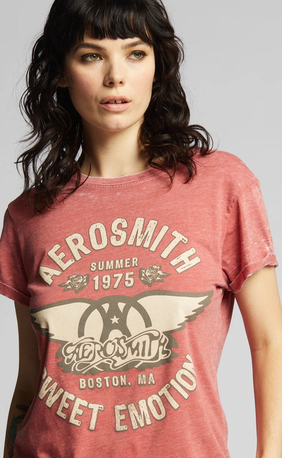 RECYCLED KARMA Aerosmith Sweet Emotion Vintage Concer Tee
