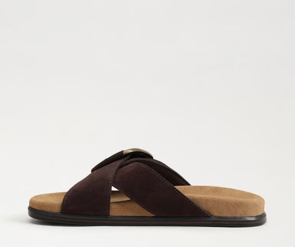 SAM EDELMAN Darla Multi Buckle Slide Sandal
