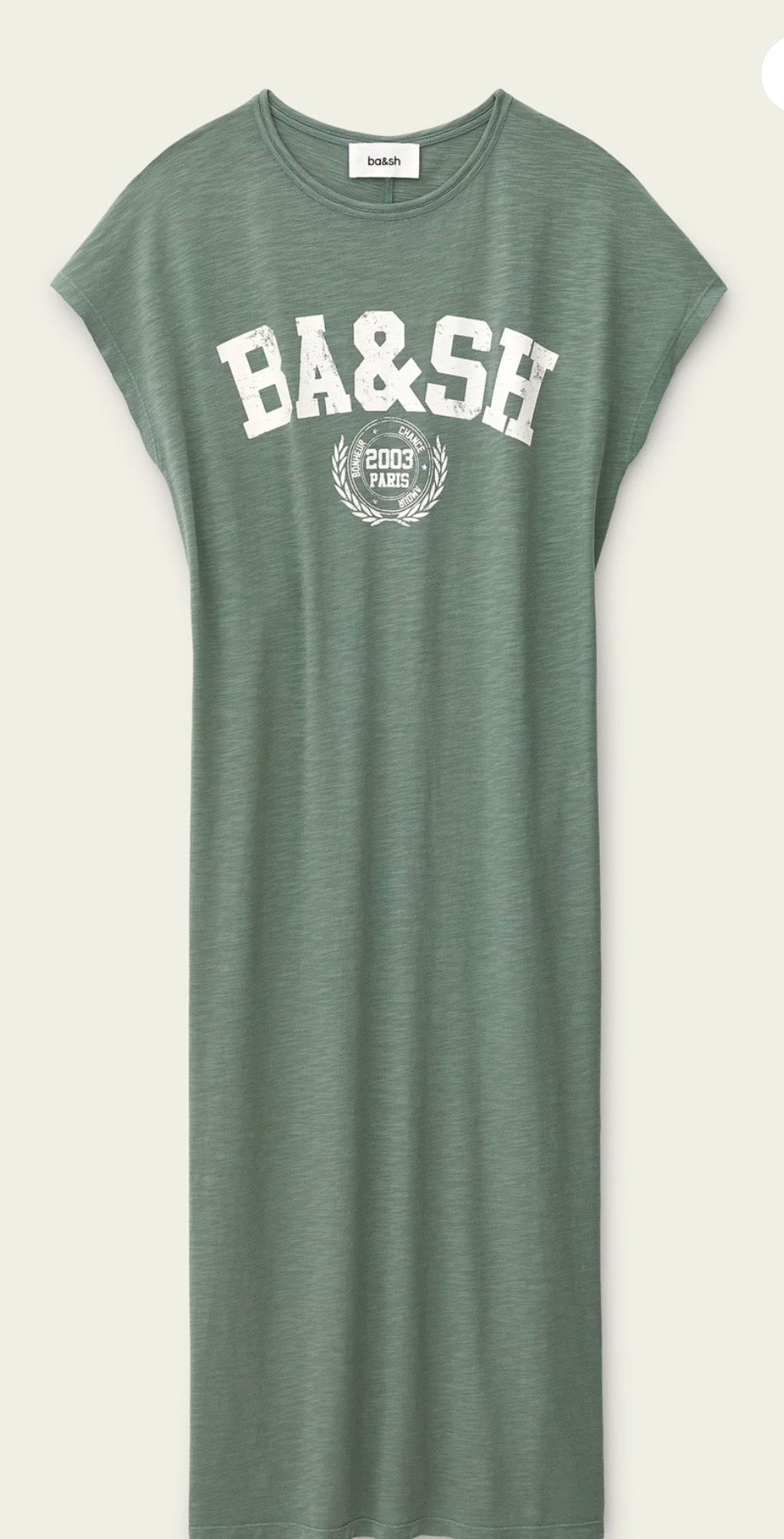 BA&SH CIVIA T-shirt dress