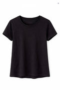 Round neck short sleeves BLACK MAJESTIC
