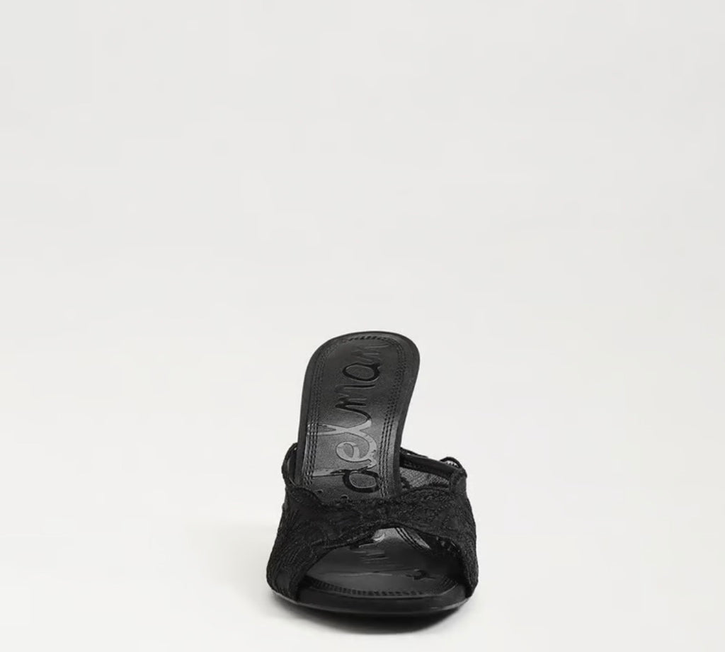 Sam edelman Black Mesh Fabric