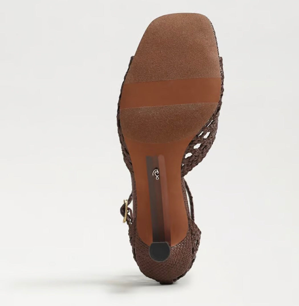 Sam edelmanTerazzo Brown Faux Raffia