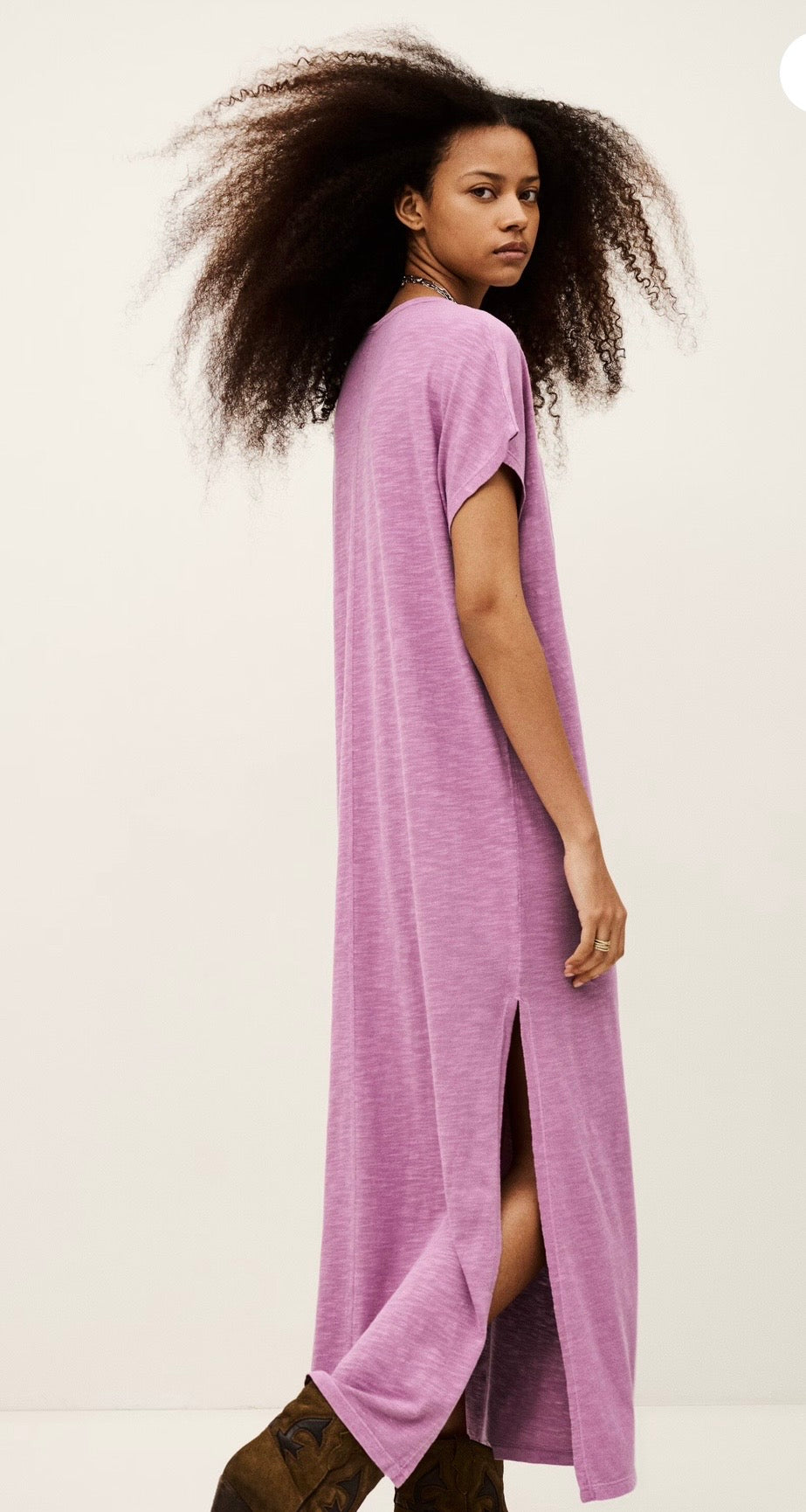 BA&SH CIVIA T-shirt dress