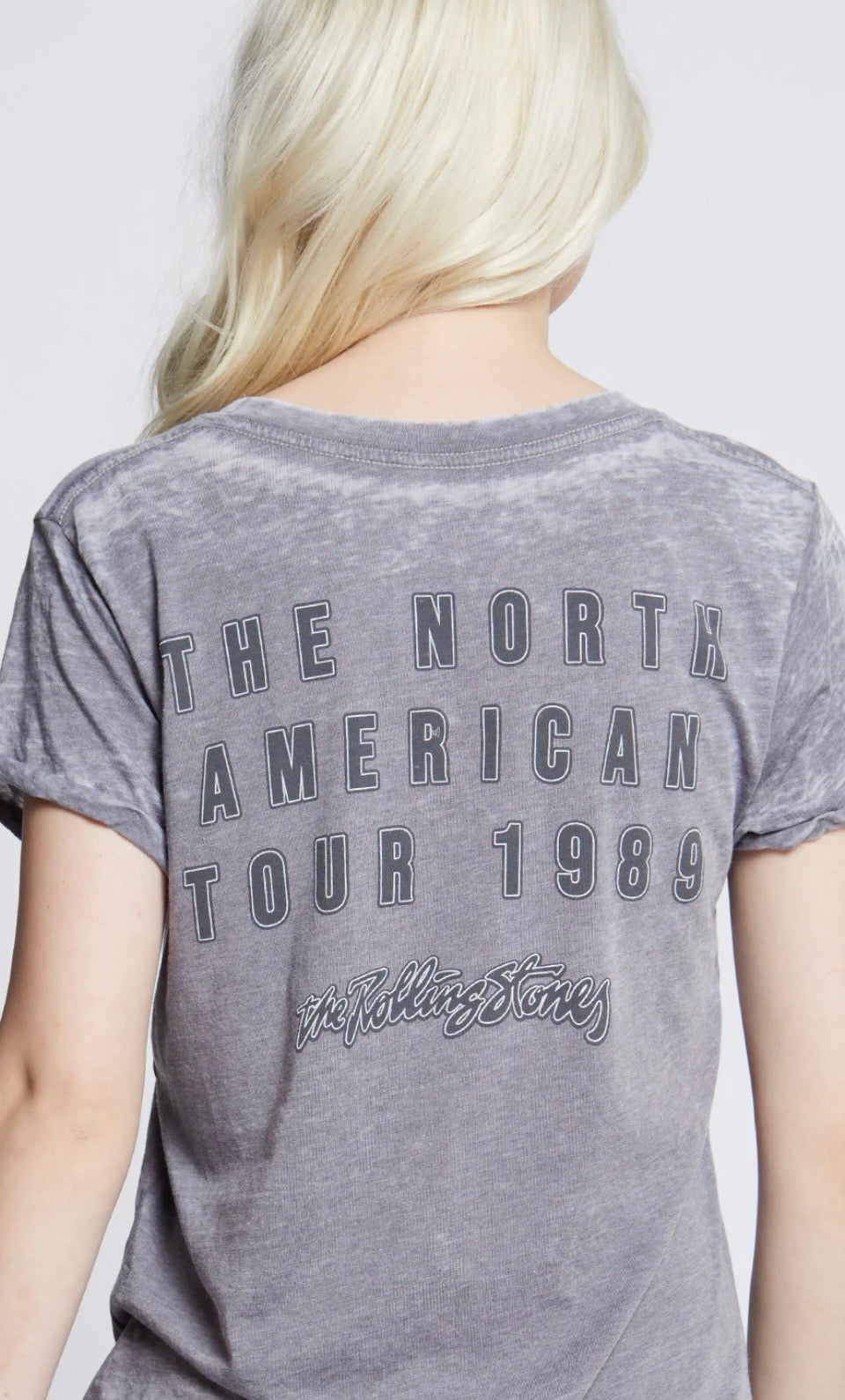 RECYCLED KARMA The Rolling Stones Steel Wheels Vintage Concert Tee