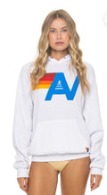 LOGO PULLOVER RELAXED HOODIE - WHITE