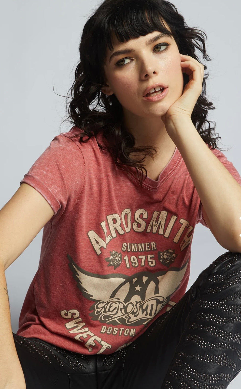 RECYCLED KARMA Aerosmith Sweet Emotion Vintage Concer Tee