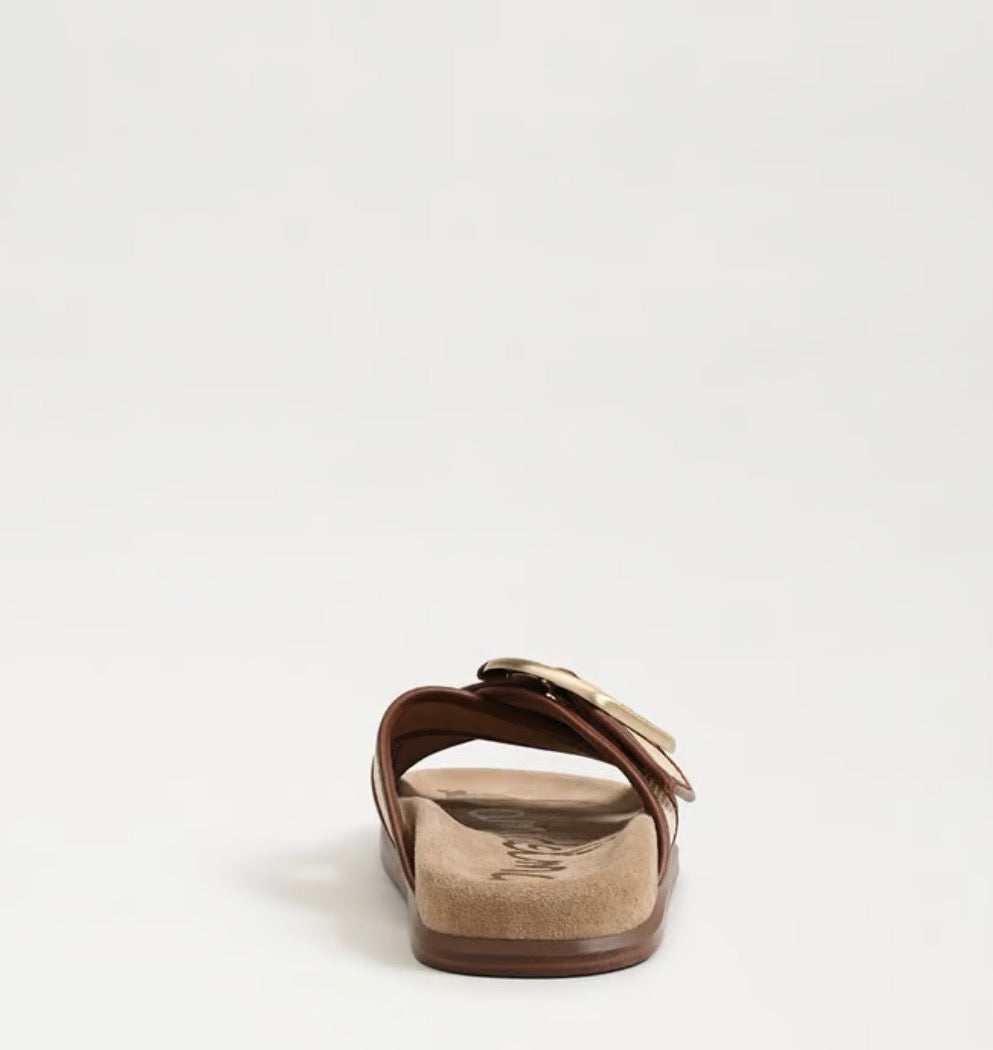SAM EDELMAN Darla Multi Buckle Slide Sandal