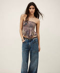 BA&SH PRETTY Strapless bustier top