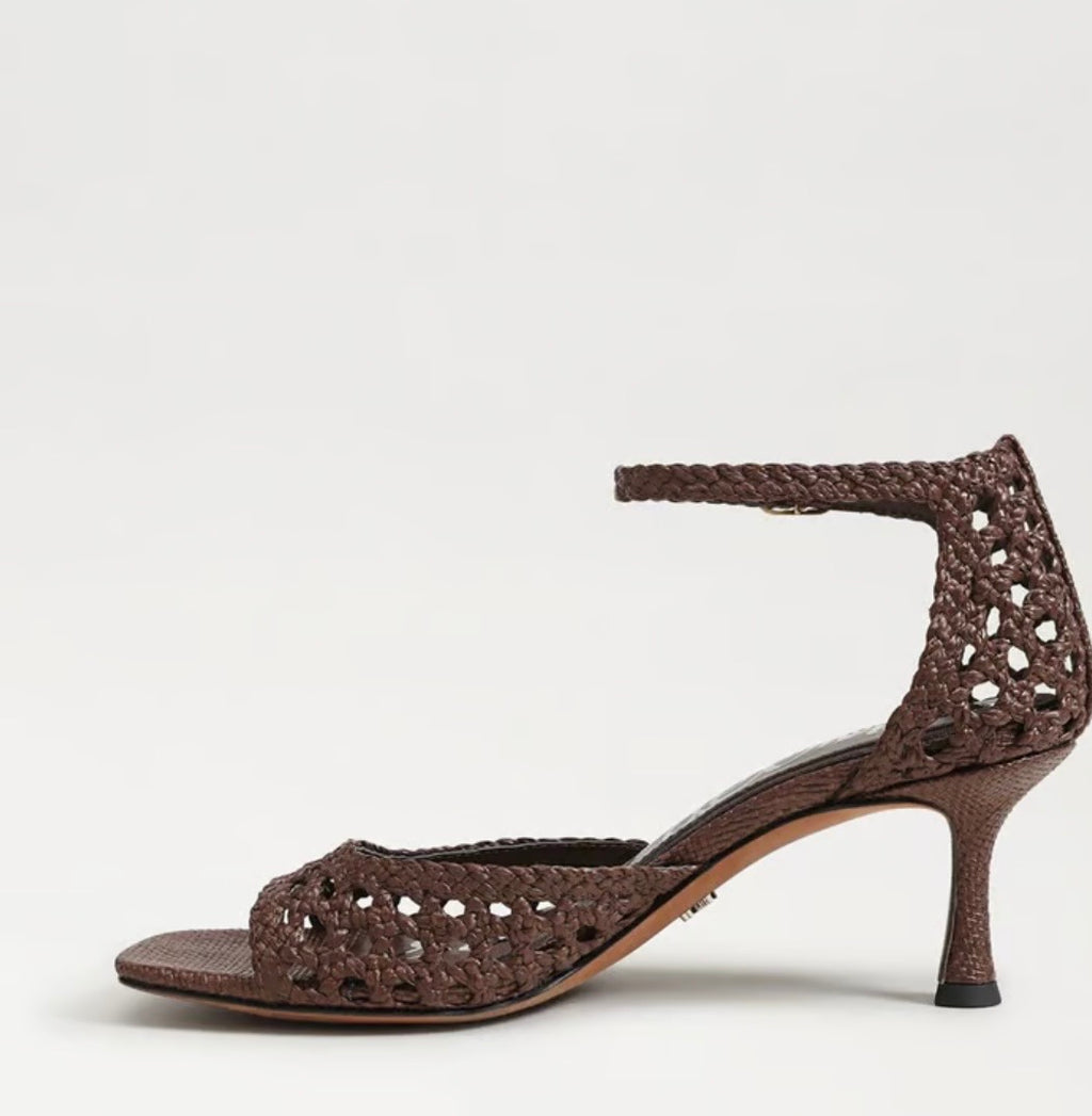 Sam edelmanTerazzo Brown Faux Raffia