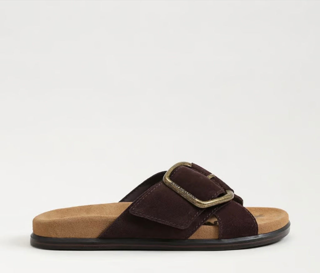 SAM EDELMAN Darla Multi Buckle Slide Sandal