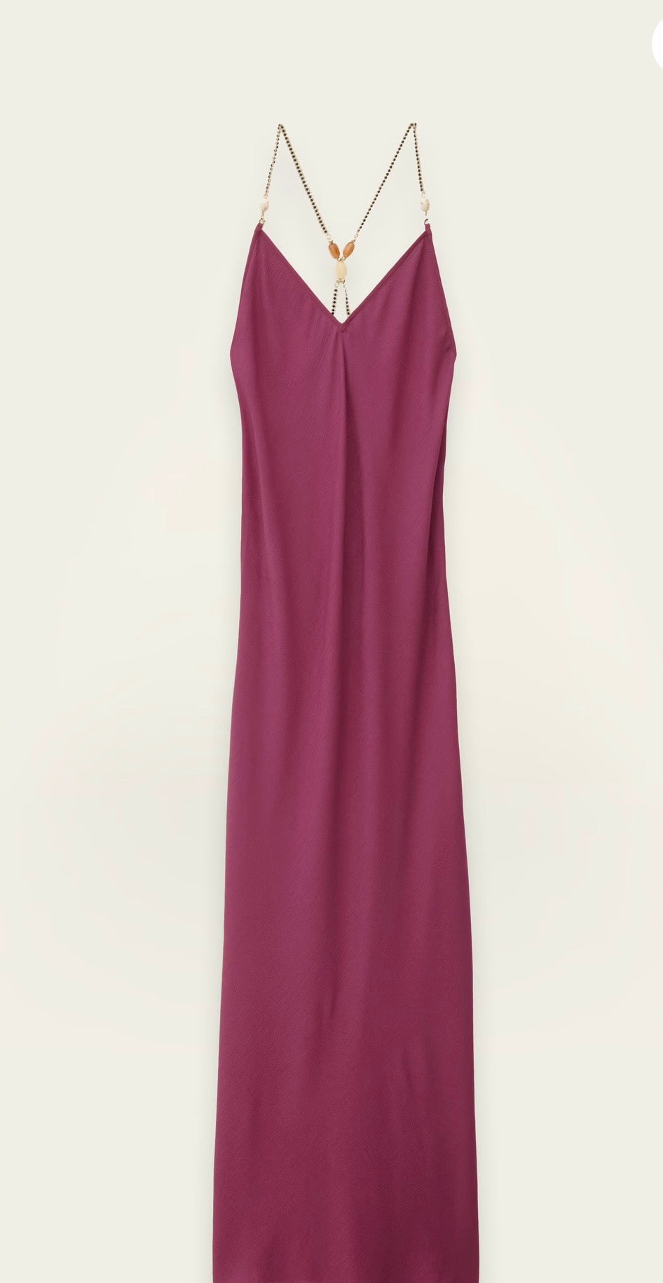 BA&SH HANY viscose backless dress