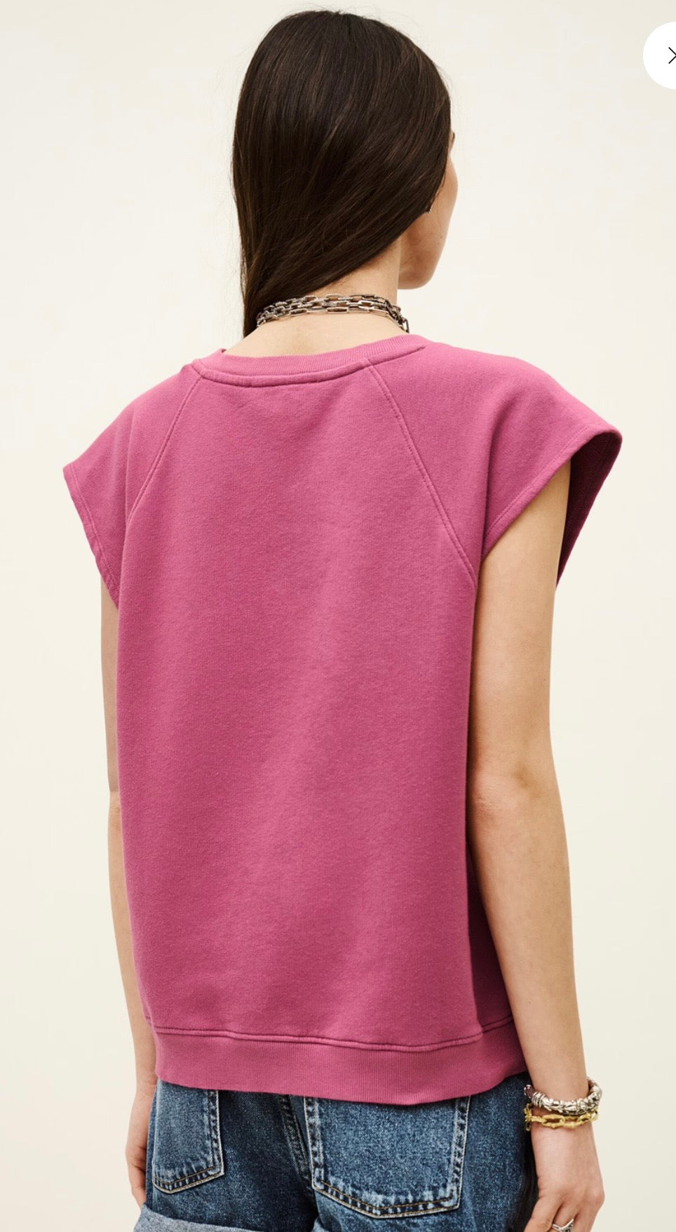 BA&SH Beata Sweat Pink