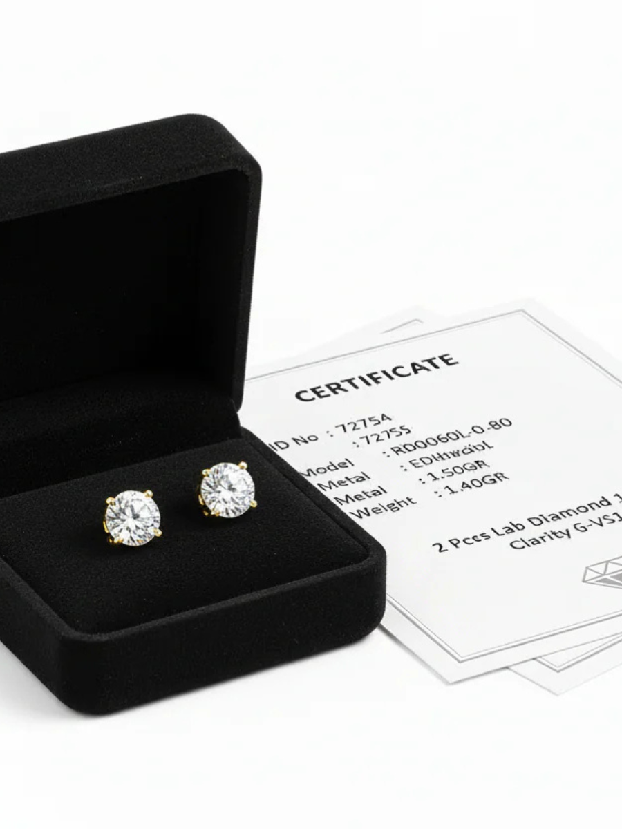 Diamond Studs 0.75ct
