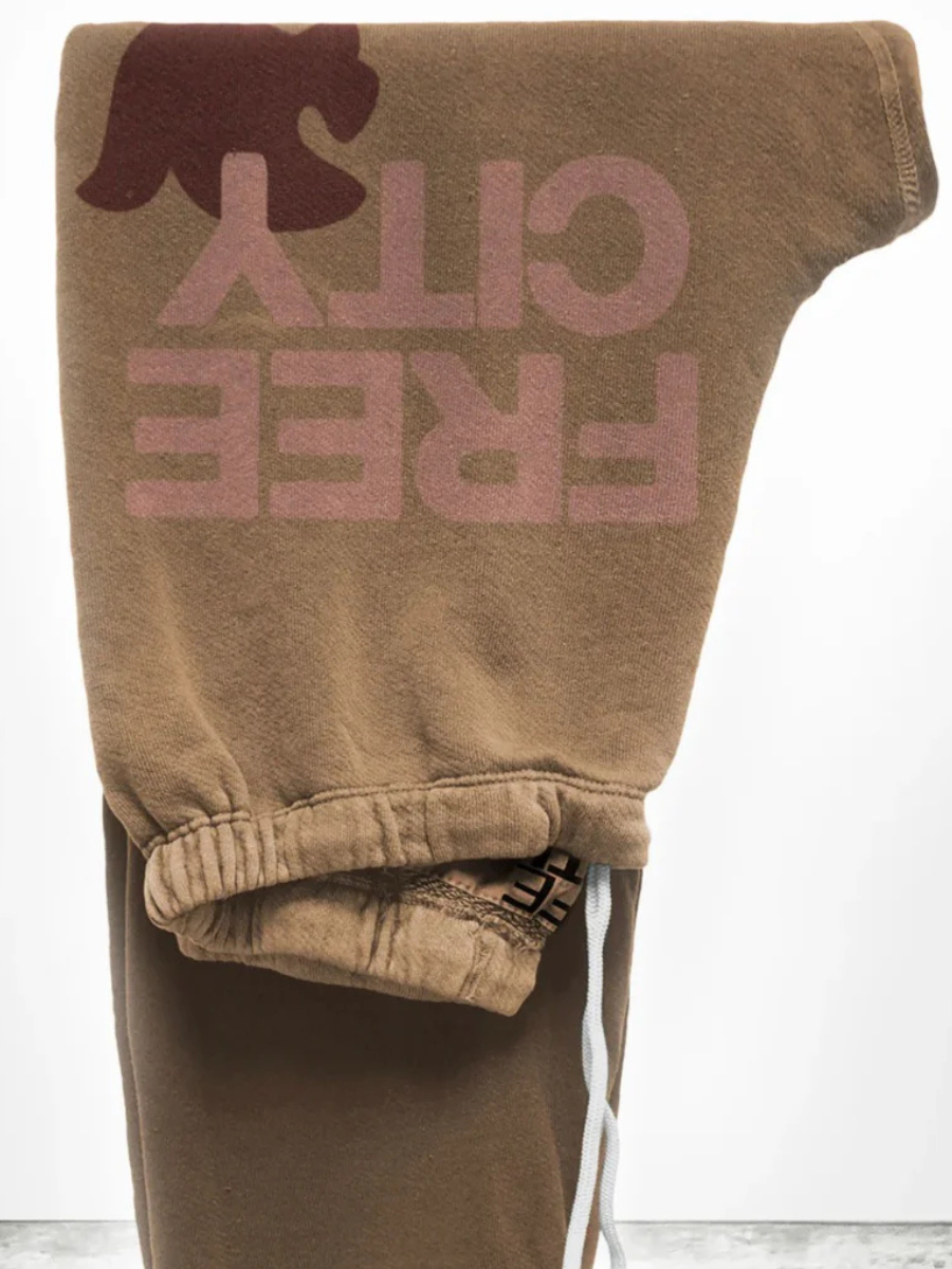 FREECITY sweatpant - Bronzer