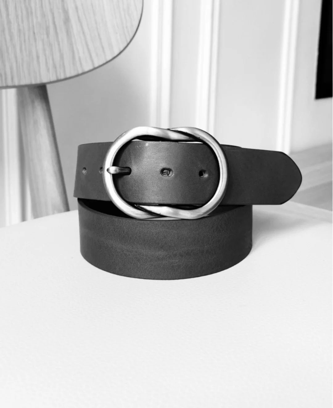 JULIA Serge Belt In Black