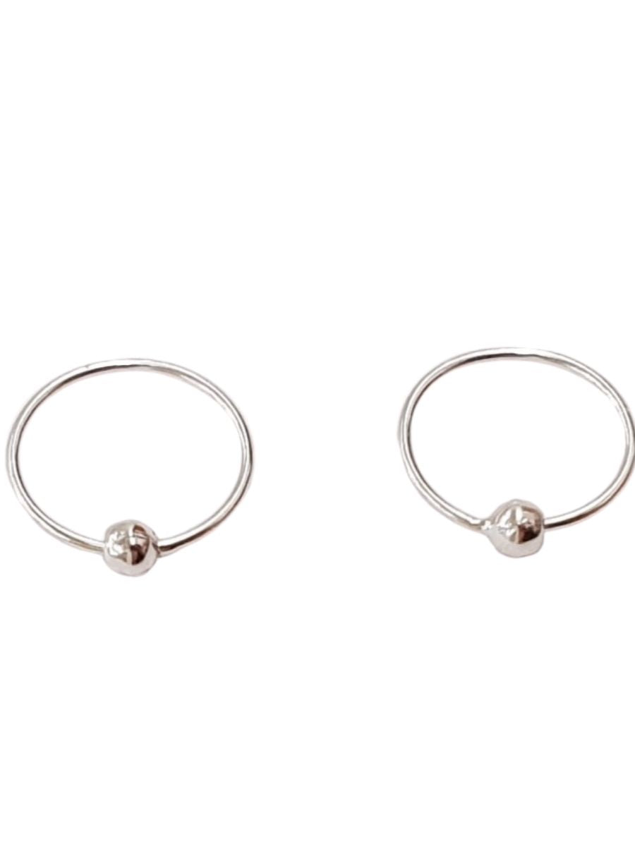 14K חישוק סטנדרט זהב לבן