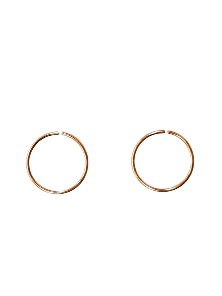 14K חישוק דק זהב