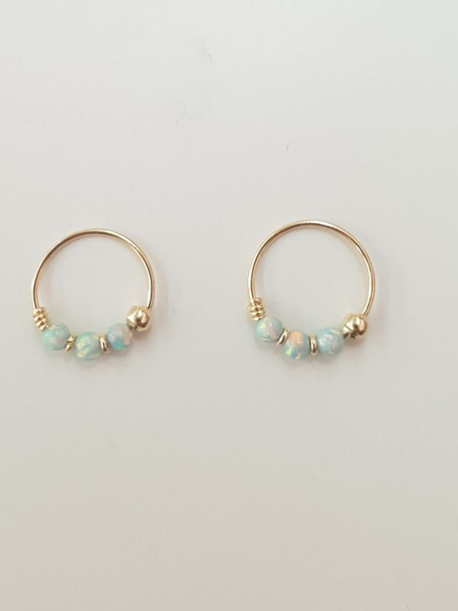 14K חישוק מנטה זהב