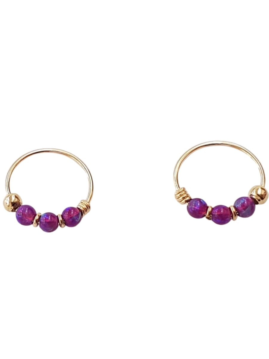 14K חישוק ברני זהב