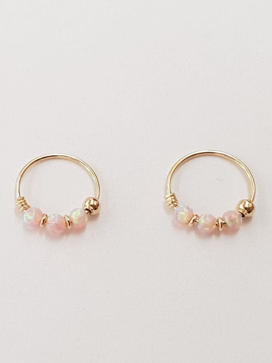 14K חישוק פינק לייט זהב