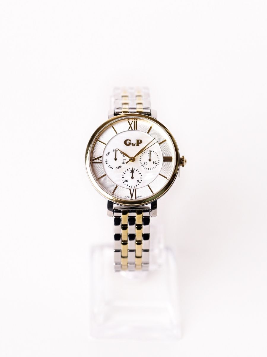 G&P שעון כסף זהב 0101999