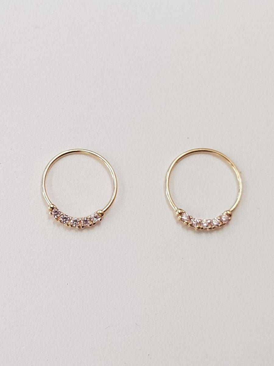 14K חישוק אוריון זהב צהובצ