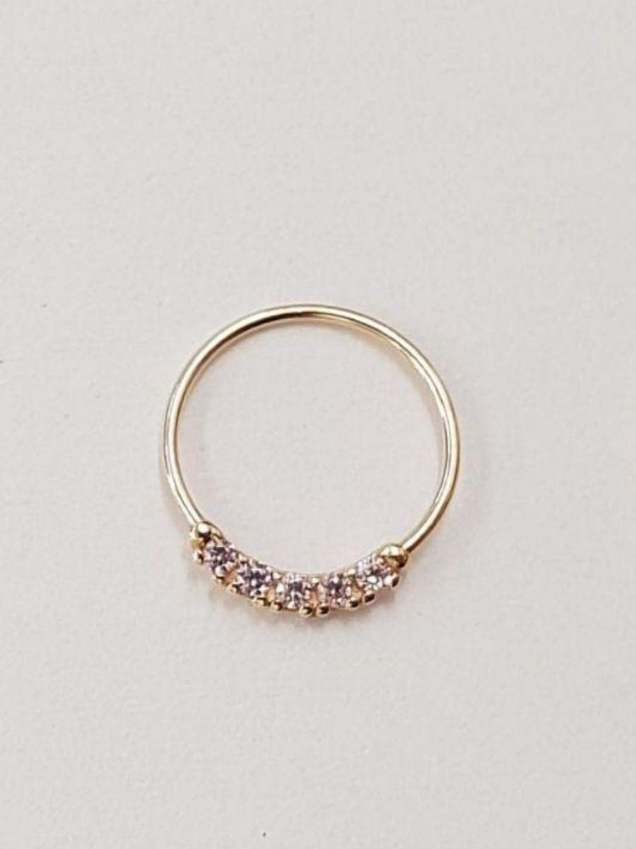 14K חישוק אוריון זהב צהובצ