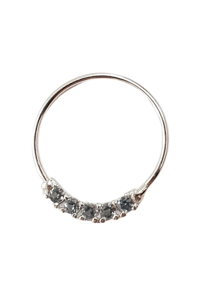 14K חישוקי פדרר זהב לבן