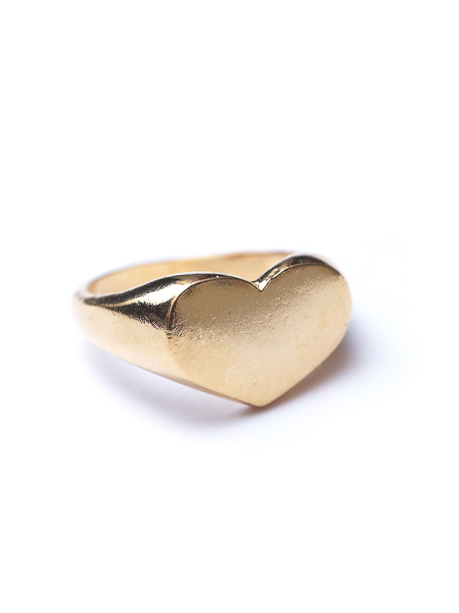 טבעת לב מלא