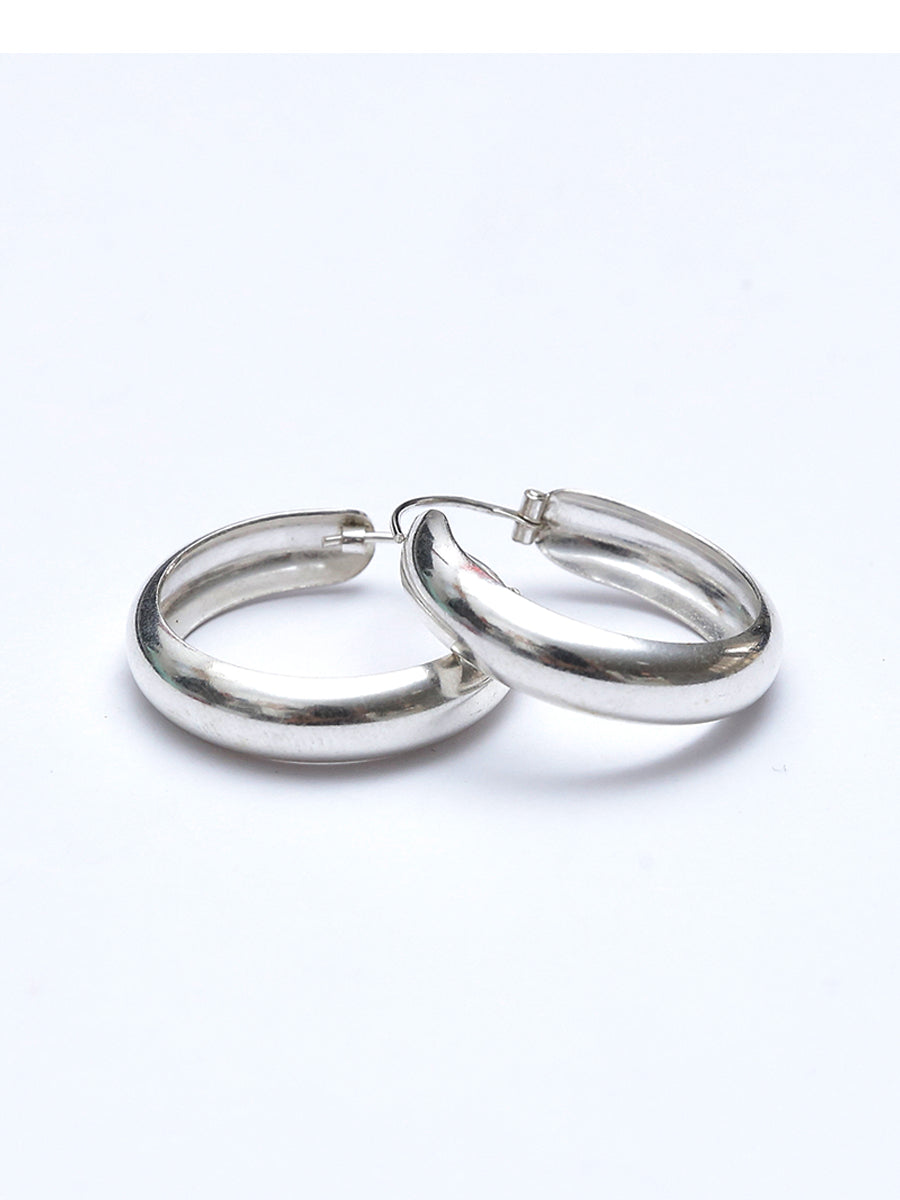 עגילי ג'יפסי שטוחים